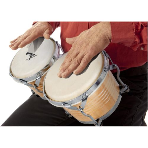  [아마존베스트]XDrum Bongo Pro Natural SET incl. Bongo carrying bag