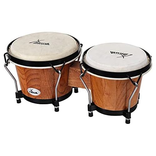  [아마존베스트]XDrum Bongo Club Standard Tobacco SET incl. Bongo carrying bag