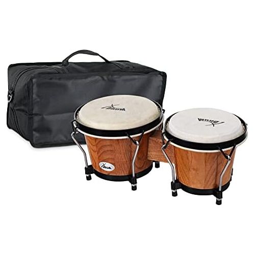  [아마존베스트]XDrum Bongo Club Standard Tobacco SET incl. Bongo carrying bag