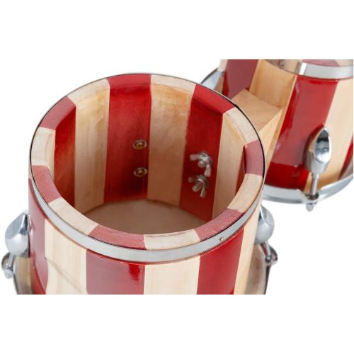  [아마존베스트]XDrum Bongo Retro SET incl. Bongo Bag