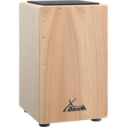  [아마존베스트]XDrum Cajon Primero (Snare Sound, Box Drum, Drum Box, Wood, incl. Gig Bag and Allen Key).