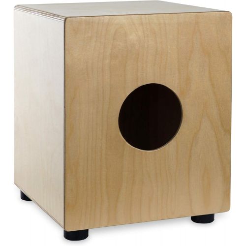  [아마존베스트]XDrum Peruana Ash Junior Cajon (3 mm Scratchplate, 9 mm Birch Body, 37 cm High, Includes Bag with Shoulder Strap)