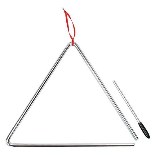  [아마존베스트]XDrum Triangle Starter Set Small 15 cm + Large 25 cm with Beater