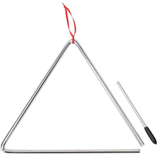  [아마존베스트]XDrum Triangle Starter Set Small 15 cm + Large 25 cm with Beater