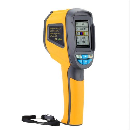  XEAST Handheld Infrared Thermometer 60x60 Resolution 3600 Pixel -20 C ~ +300 C Range Protable Thermal Imaging Camera Digital Thermal Imager