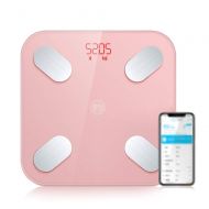 XF Scales Body Fat Scale - Digital Body Fat Bathroom Scale with BMI high Precision Intelligent Weight Scale Body Composition Analyzer and Smart Phone APP Professional Gym Bathroom