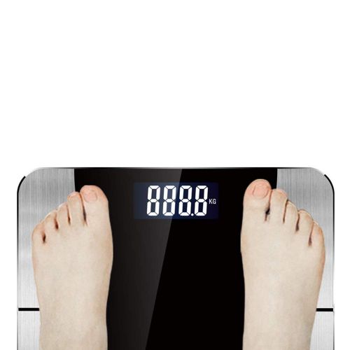  XF Scales Bluetooth Body Fat Scale - High Precision Digital Bathroom Body Composition Analyzer, Accurate Health Indicators, USB Rechargeable BMI Scales Intelligent Body Fat Scale B