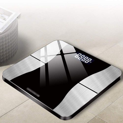  XF Scales Bluetooth Body Fat Scale - High Precision Digital Bathroom Body Composition Analyzer, Accurate Health Indicators, USB Rechargeable BMI Scales Intelligent Body Fat Scale B