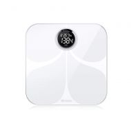 XF Scales Body Fat Scale - Smart Bluetooth Weight Scale Body Fat Scale Weight Scale Health Scale Home Adult Family Dormitory Bathroom Accessorie (Color : White)