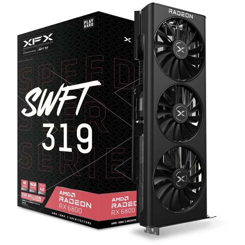  XFX Radeon RX 6800 Speedster SWFT 319 CORE Gaming Graphics Card