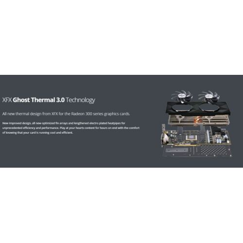  XFX R9 380X DD XXX OC 990MHZ 4GB DDR5 DP HDMI 2XDVI Graphics Cards, R9-380X-F24M