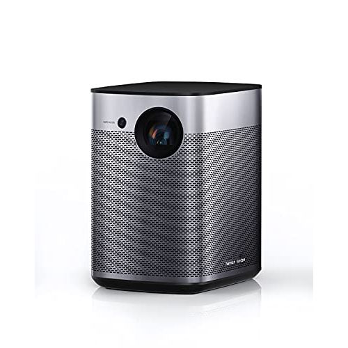  Short Throw Projector, XGIMI Halo True 1080p Portable Projector for Outdoor Movie Night, 800 ANSI Lumen, Harman Kardon Speakers, WiFi Bluetooth, Auto Focus, Auto Keystone Correctio