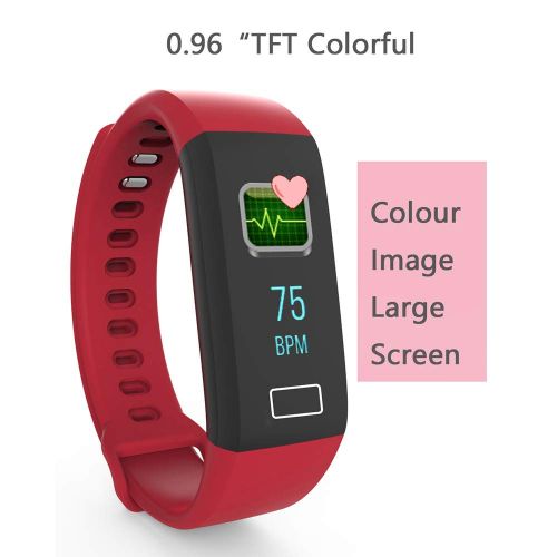  XHBYG Smart Bracelet Smart Wristband Fitness Tracker Sleep Monitoring Heart Rate Monitor Smart Band Blood Pressure Blood Oxygen