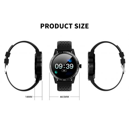  XHBYG Smart Bracelet Smart Watch Waterproof Clock Color Screen Luxury Fashion Fitness Tracker Heart Rate Monitor Watch
