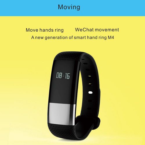  XHBYG Smart Bracelet Smart Band Fitness Tracker Pedometer Heart Rate Monitor Smart Bracelet Calls Messages Reminder Alarm