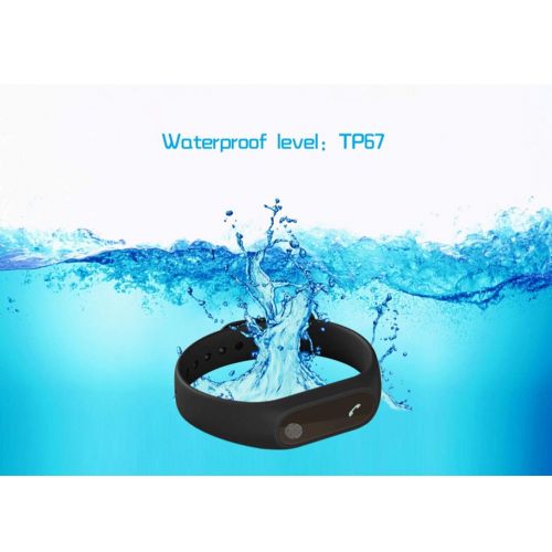  XHBYG Smart Bracelet Smart Bracelet Watch Heart Rate Monitor Bluetooth Healthy Fitness Tracker Smart Wristband Bracelet for Android iOS