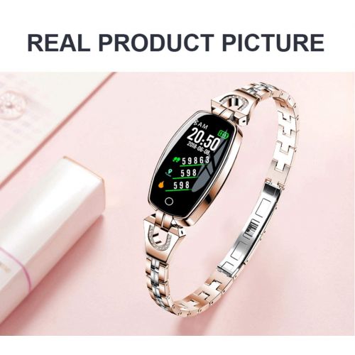  XHBYG Smart Bracelet Smart Bracelet Wristband for Women Fitness Tracker Heart Rate Monitor Smart Waterproof Watch for