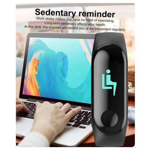  XHBYG Smart Bracelet Smart Wristband Touch Screen Bracelet Band Heart Rate Blood Pressure Monitor Sleep Tracker