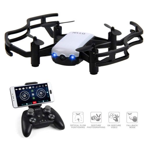  XHH Drone with Camera Live Video and Quadcopter with Adjustable Wide-Angle WiFi Camera - Follow me to Keep The Smart Battery Long Control Range