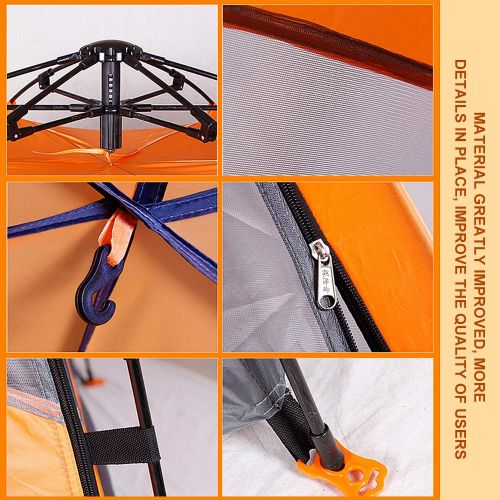  XIANGBAN Xiangban Camping Instant Tent for 2-3 Person - Automatic Pop Up Tents Waterproof for Kids and Family Backpacking