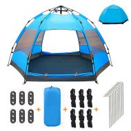 XIANGBAN Xiangban Camping Instant Tent for 2-3 Person - Automatic Pop Up Tents Waterproof for Kids and Family Backpacking