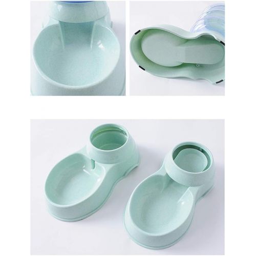  XIAOAN Dog Bowl pet Supplies Multi-Function Automatic Drinking Water pet Feeder Two Bowls can be Used Separately(3.5L)