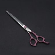 XIAOF-Shears Hairdressing Tool Pet Scissors Shaving Scissors, Dog Shearing General Professional Tools Scissors (Color : Pink, Size : 7 inch)