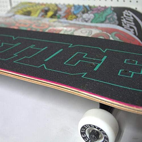  XIAOJIE Skateboard Deck Erwachsene Kinder Doppelte Tritt-Fahigkeit Skateboard Maple Deck