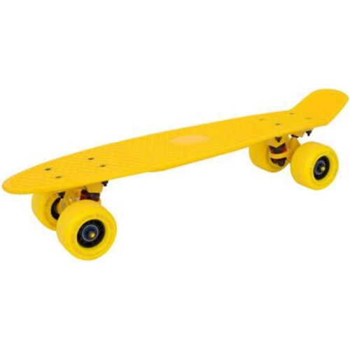  XIAOJIE Mini Cruiser Skateboard Erwachsene Kinder Double Kick Tips Skateboard Kunststoffdeck