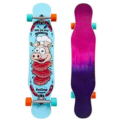  XIAOJIE Skateboard Komplette Anfanger-Doppeltrick-Skateboard-Ahorndeck