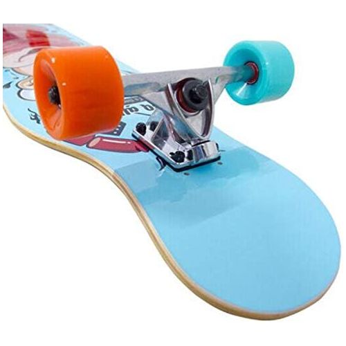  XIAOJIE Skateboard Komplette Anfanger-Doppeltrick-Skateboard-Ahorndeck