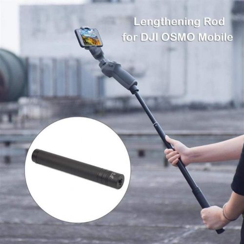  XIAOMINDIAN-HAT XIAOMINDIAN Extension Rod Pole Selfie Stick Tripod Holder Stand for DJI OSMO Mobile 2/3 for Zhiyun Feiyu Handheld Gimbal Accessories Camera Mount (Color : Tripod and Rod Set)