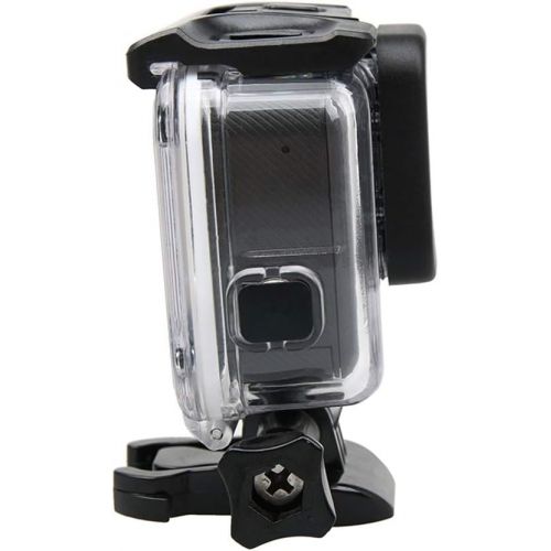  XIAOMINDIAN-HAT XIAOMINDIAN Lens Caps Protective Case Lens Cover Caps for GoPro Hero 7 6 5 Black Waterproof Case Housing Lens Cover for Go Pro Hero 7 Protection Frame