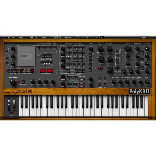  XILS lab},description:The PolyKB captures the sound and spirit of the legendary RSF PolyKobol Analog synthesizer, including one of its most stunning features: A continuous morphing