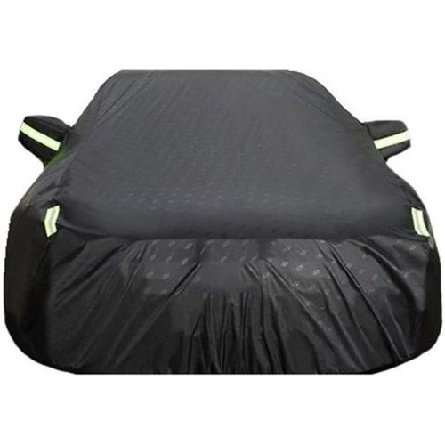  XINGP-Car Cover Car Cover Compatible with Mercedes-Benz C-Class C180 C200 C260 C300 Waterproof Rain Dust UV Breathable Universal Indoor Outdoor Car Cover (Color : Black, Size : C180)