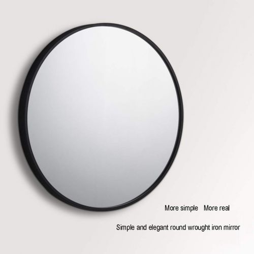  XINGZHE Bathroom Mirror-Wall-Mounted Vanity Mirror- Modern Minimalist Round Mirror-Vanity Mirror Decorative Wall Mirror for Bedroom/Bathroom/Hotel 55-80CM Makeup Mirror