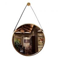 XINGZHE Bathroom Mirror- Wall-Mounted Vanity Mirror-Modern Round Frameless Mirror-Vanity Mirror Decorative Wall Mirror for Bedroom/Bathroom/Hotel Makeup Mirror