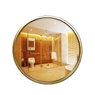 XINGZHE Bathroom Mirror- Wall-Mounted Vanity Mirror-Modern Round Iron Border Mirror-Vanity Mirror Decorative Wall Mirror for Bedroom/Bathroom/Hotel Makeup Mirror