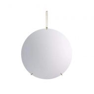 XINGZHE Bathroom Mirror- Wall-Mounted Vanity Mirror- Round Frameless Mirror-Vanity Mirror Decorative Wall Mirror for Bedroom/Bathroom/Hotel Makeup Mirror (Size : 60cm)