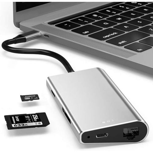앤커 Anker 7-Port USB 3.0 Aluminum Data Hub with 20W Power Adapter and 3 3ft Cables for Mac, PC, USB Flash Drives and Other Devices