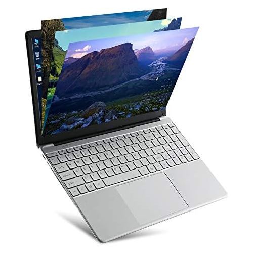  XINYANGCH 2020 15.6-inch Ultra-Thin Laptop 8G + 128G Celeron J3455 high-Performance Quad-core CPU, Buttons with Backlight, WiFi Internet Access, HDMI, Bluetooth 4.0, Windows 10 (Si