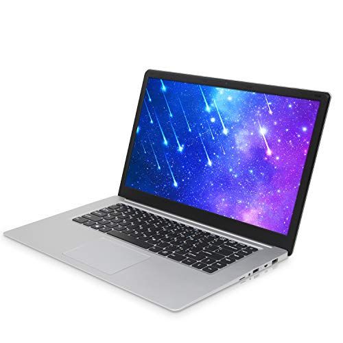  XINYANGCH 2020 15.6-inch Laptop 6G + 256G, celeron J3455 high-Performance Quad-core CPU, 2PCS 4500mAh can Work continuously for 6-8 Hours, WiFi, HDMI, Bluetooth 4.0, Windows 10 (Silver 6G+25