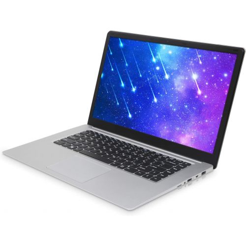  XINYANGCH 2020 15.6-inch Laptop 6G + 256G, celeron J3455 high-Performance Quad-core CPU, 2PCS 4500mAh can Work continuously for 6-8 Hours, WiFi, HDMI, Bluetooth 4.0, Windows 10 (Silver 6G+25