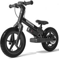 XJD Electric Bike for Kids, 24V 100W Electric Balance Bike for Kids Ages 3-5 Years Old, with 12 inch Inflatable Tire and Adjustable Seat, Kids Electric Balance Bike for Boys & Girls