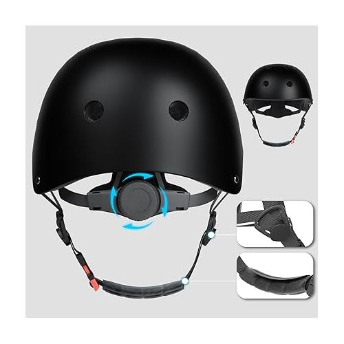  Toddler Helmet for kids 3-8 Kids Bike Helmet Adjustable Kids Helmet Boys Girls Kids Bicycle Helmet Skateboard Helmet Multi-Sport Safety Cycling Skating Scooter Bike Helmet