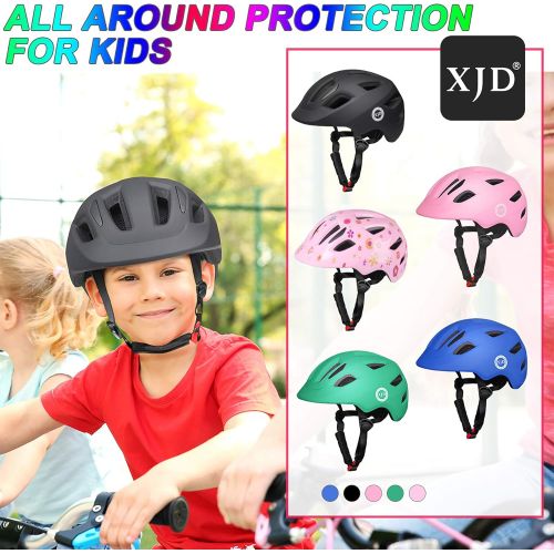  XJD Toddler Helmet Kids Bike Helmet Multi-Sport Cycling Helmet CPSC Certified Adjustable Child Helmet Kids Bicycle Helmet Boys Girls Safety Skateboard Skating Scooter Youth Helmet