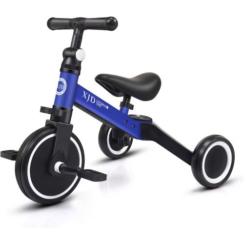  [아마존베스트]XJD 3 in 1 Kids Tricycles for 1-3 Years Old Kids Trike 3 Wheel Toddler Bike Boys Girls Trikes for Toddler Tricycles Baby Bike Trike Upgrade 2.0