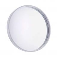 XJHOME-Mirrors Modern Wall Makeup Mirror Round Large Vanity Mirror with Metal Frame | Wall-Mounted Bathroom Mirrors - Golden,White