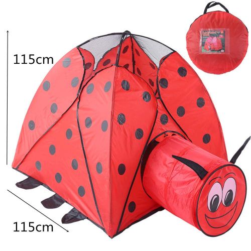  XJLG-Plane Regenfestes Tuch Faltendes Moskitonetz der Karikatur im Freien, Kindtunnel-Spielschwellen Zelt im Freien