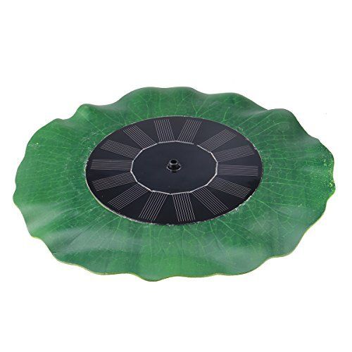  XKTTSUEERCRR 8V 1.4W Solar Energy Sun Powered Decorative Fountain with Highly Efficient Solar Panel and Brushless Pump for Birdbath Fountain Pool Garden